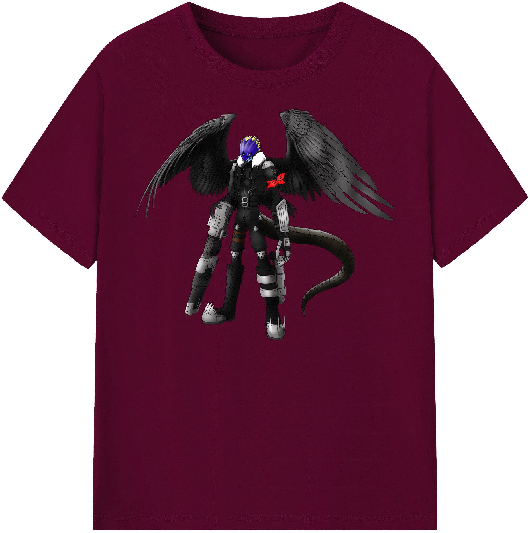 （画像用） Digimon デジタルモンスター/デジモン レディースカジュアルプリントTシャツ（綿100％）